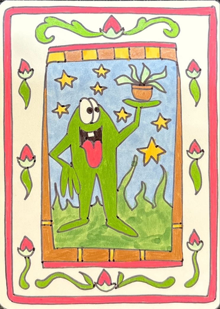 Amy Weberアーティストプルーフ // 《生命の色/Lifelace》