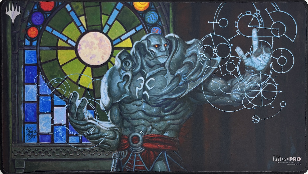 Karn, Living Legacy Playmat (Signed) (Stitched Edge)