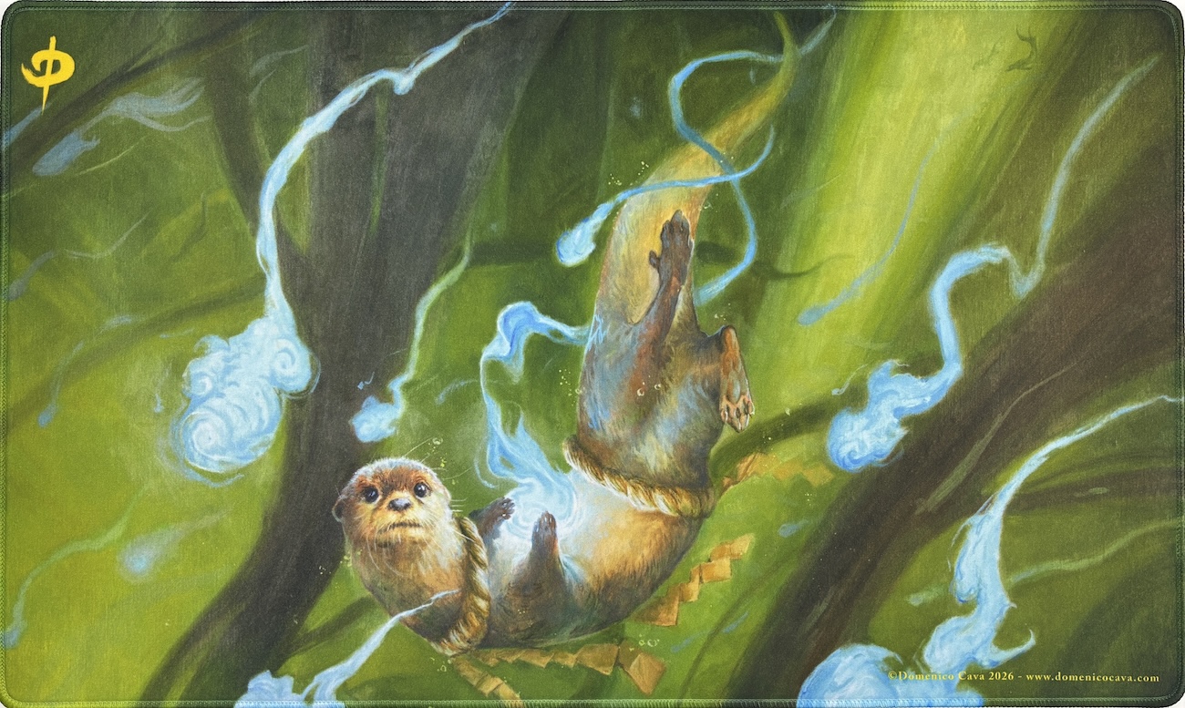 Artist Meetup Super Limited Otter Playmat (Stitched Edge)