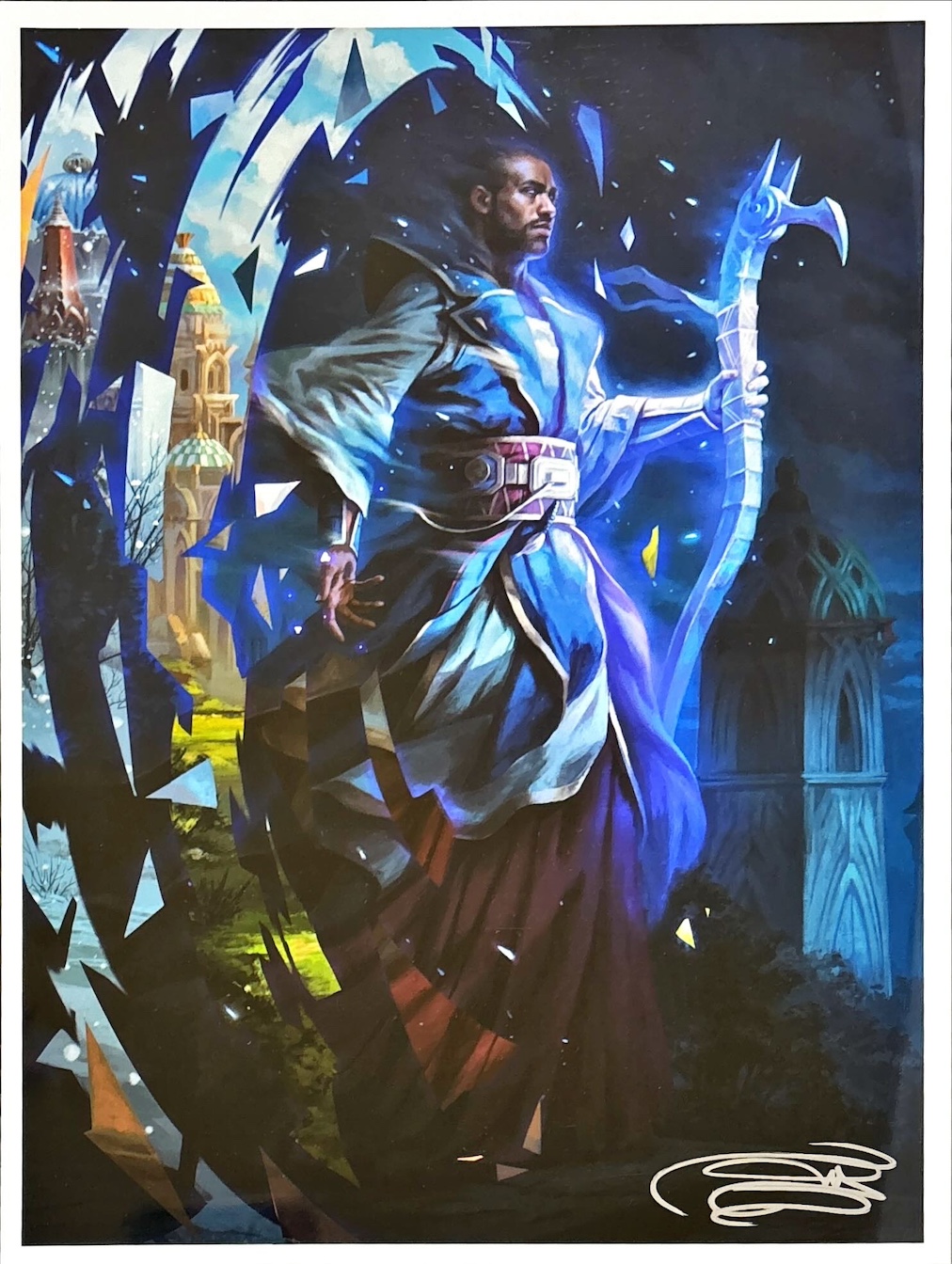 時間の旅人、テフェリー（サイン入り）（Magali Villeneuve）兄弟戦争より