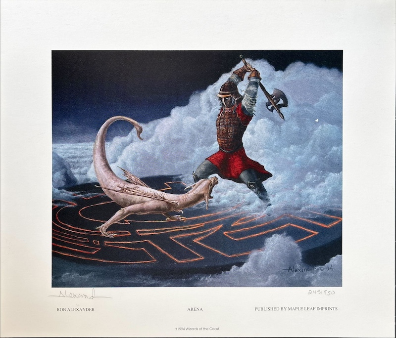 【超貴重】MTG 複製原画 のたうつウンパス Jeff Miracola 超貴重】MTG 複製原画 のたうつウンパス Jeff Miracola 超貴重