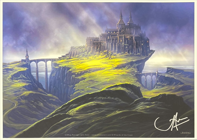 断崖の避難所（サイン入り）（John Avon）イニストラードより