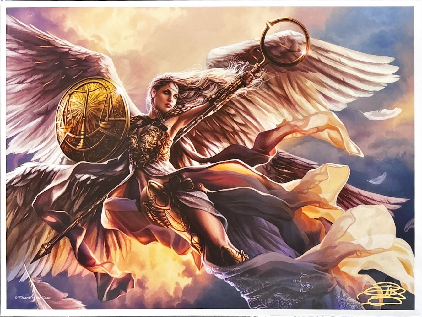 保護者、リンヴァーラ（サイン入り）（Magali Villeneuve）ゲートウォッチの誓いより