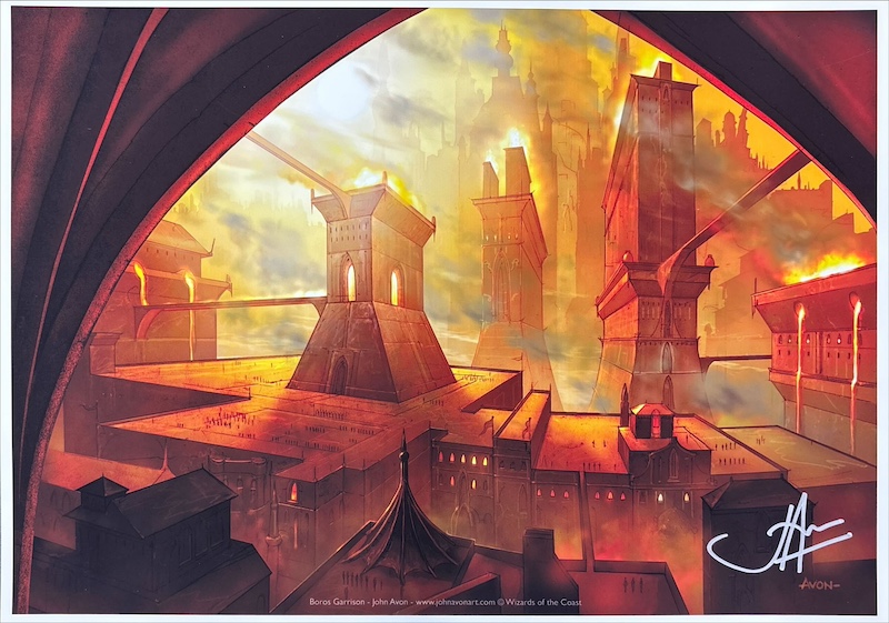 ボロスの駐屯地（サイン入り）（John Avon）ラヴニカ：ギルドの都より
