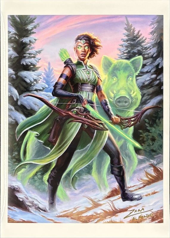 ビビアン・リード（サイン入り）（Zara Alfonso）ファウンデーションズ特殊カードより