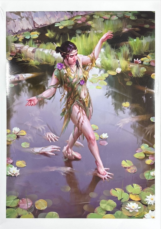 One, Two, Three /not Magic art (サイン入り) (Eelis Kyttanen)（）