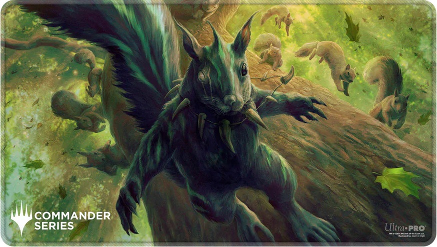 リスの将軍、サワギバプレイマット（ステッチ）