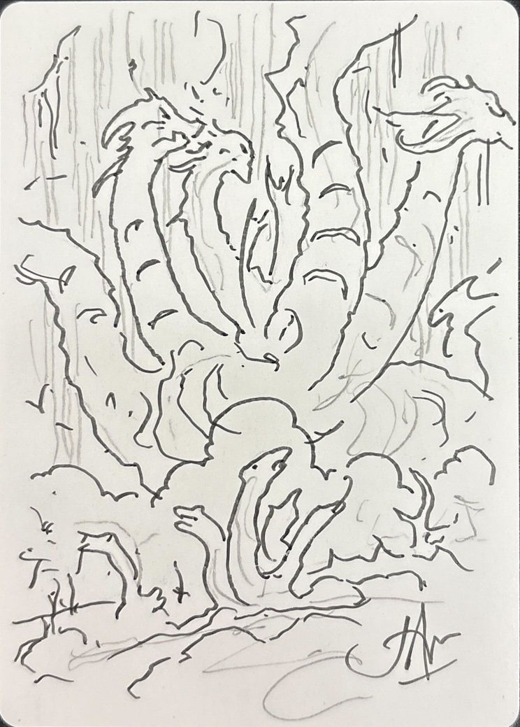 John Avonアーティストプルーフ // 《大祖始/Progenitus》