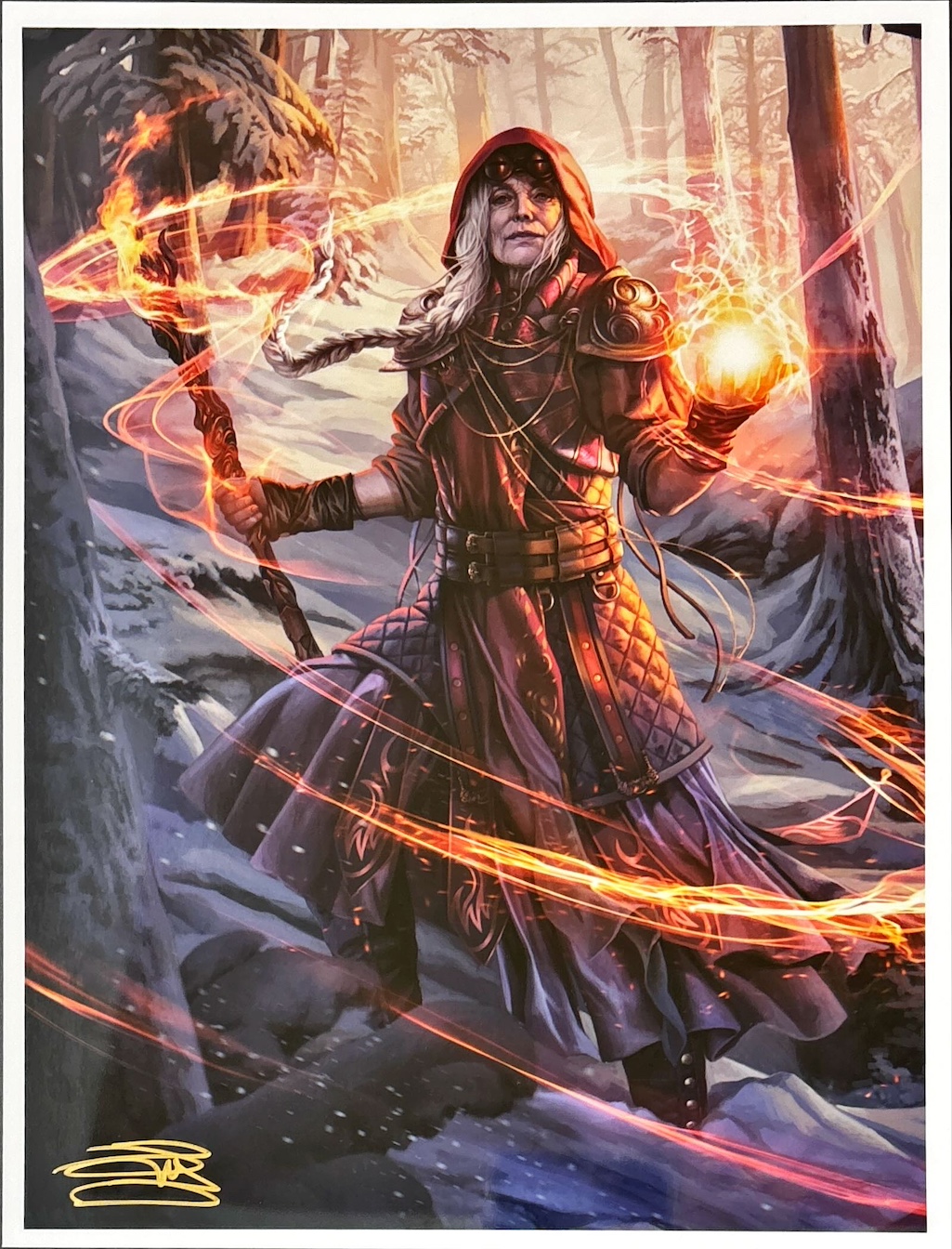 ヤヤ・バラード（サイン入り）（Magali Villeneuve）ドミナリアより