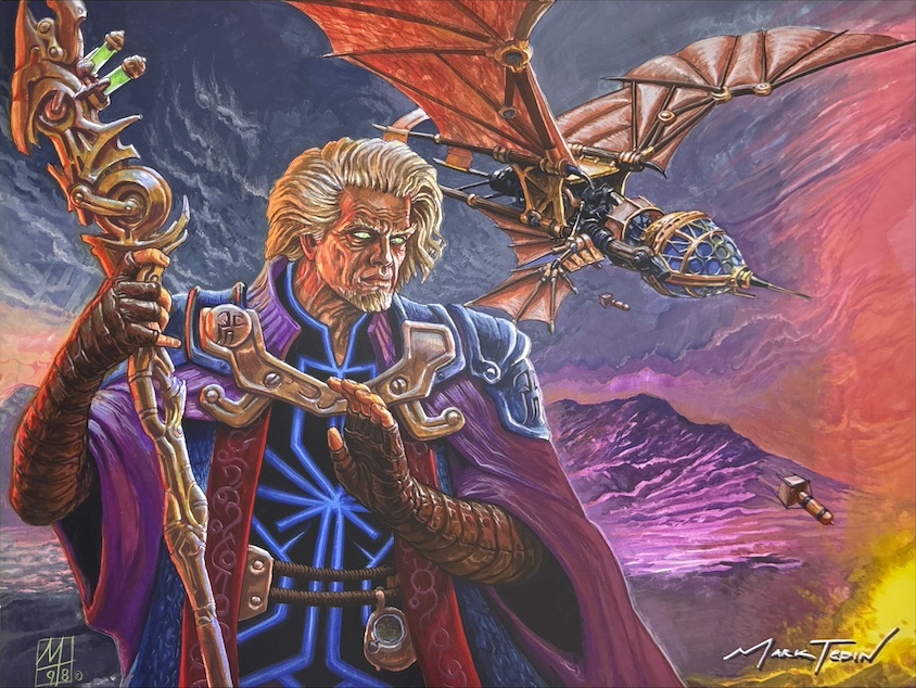 Urza, Lord High Artificer (Signed) by Mark Tedin from Mystery Booster 2