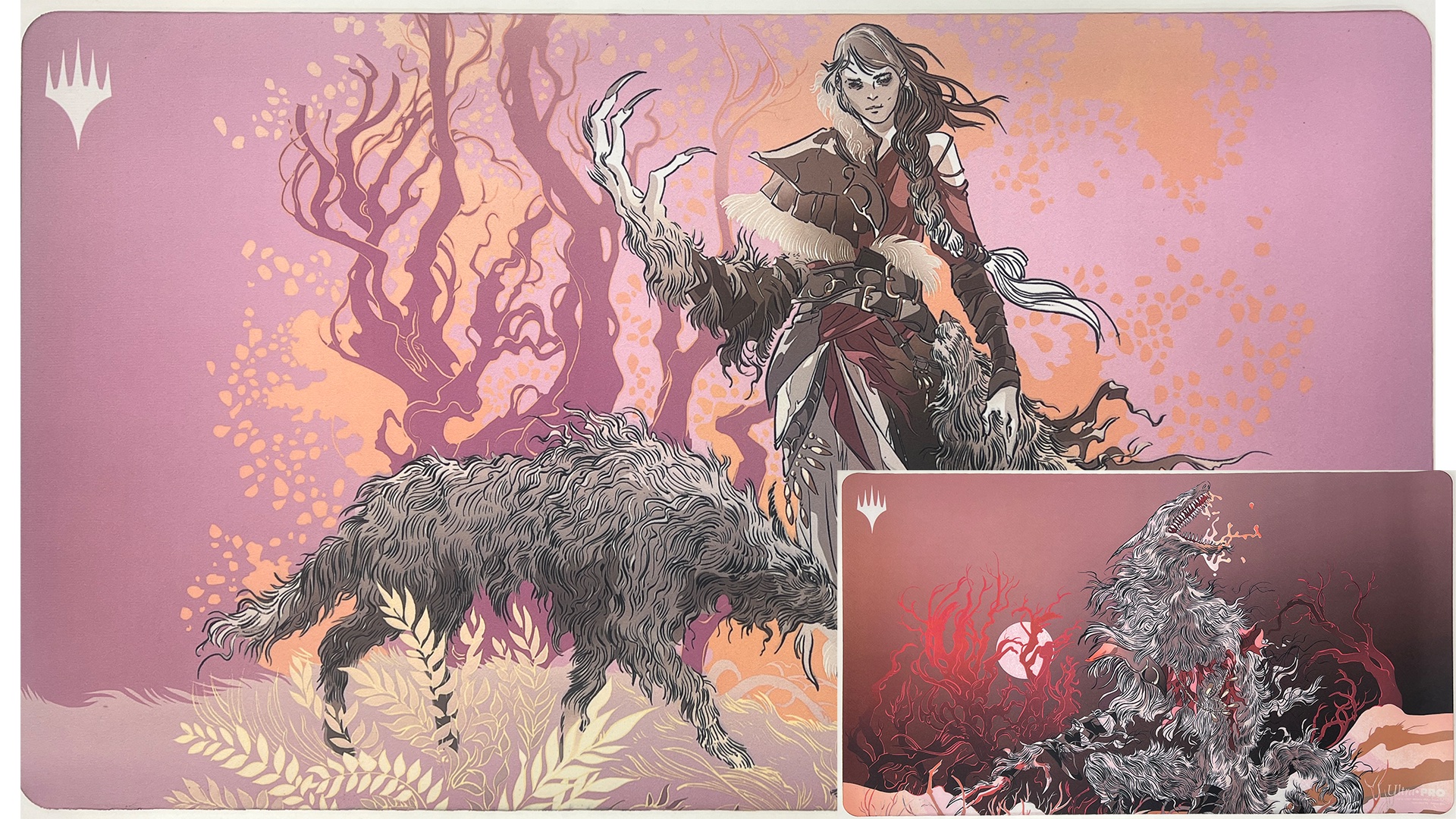 MTG チャンドラ プレイマット 2枚＆プレイマットケース➕オマケ　匿名配送 Amazon | マジック: ザ・ギャザリング - チャンドラ アクセサリー