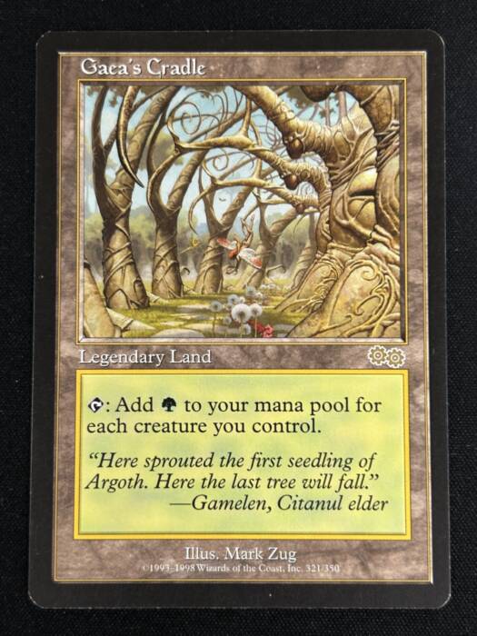 《ガイアの揺籃の地/Gaea's Cradle》 [USG] (11990)