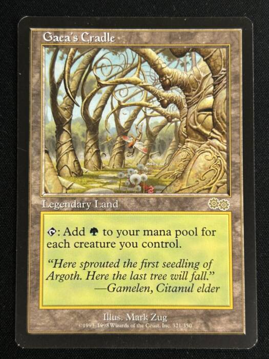 《ガイアの揺籃の地/Gaea's Cradle》 [USG] (14227)