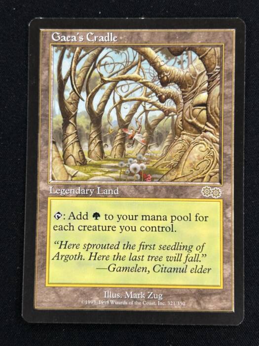 《ガイアの揺籃の地/Gaea's Cradle》 [USG] (15185)