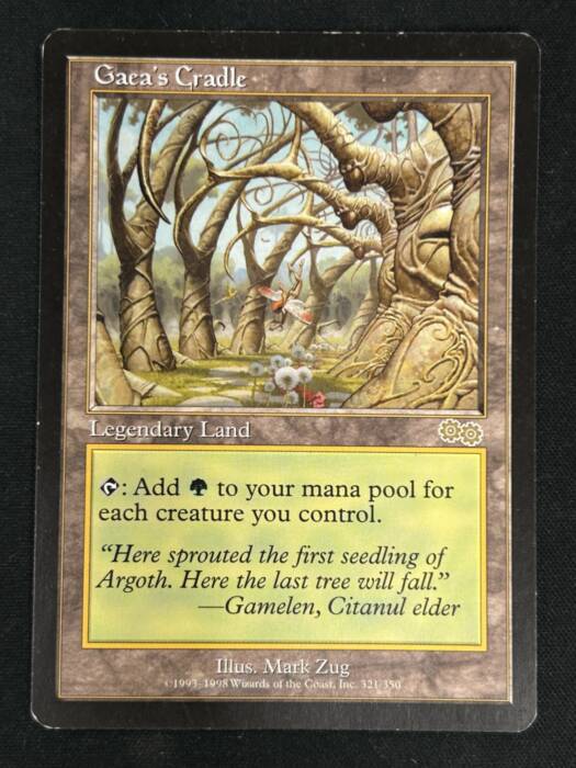 《ガイアの揺籃の地/Gaea's Cradle》 [USG] (18950)