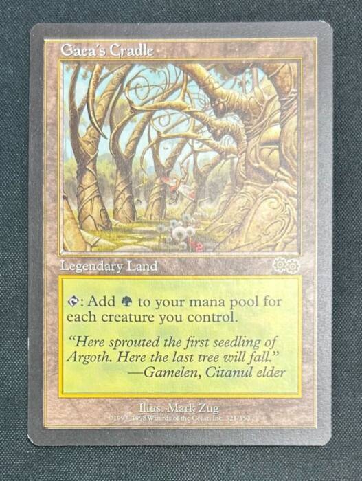 《ガイアの揺籃の地/Gaea's Cradle》 [USG] (21008)