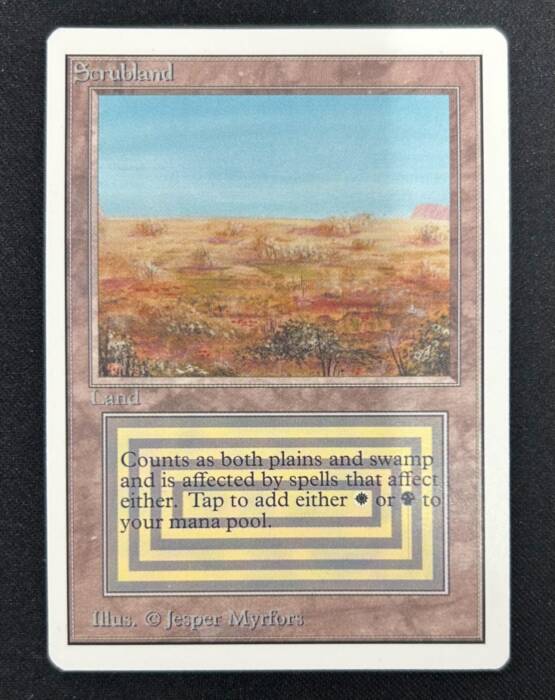 リバイズド Scrubland 英語版 状態悪 MTG専門店|東京MTG】MTGカード・アート通販サイト
