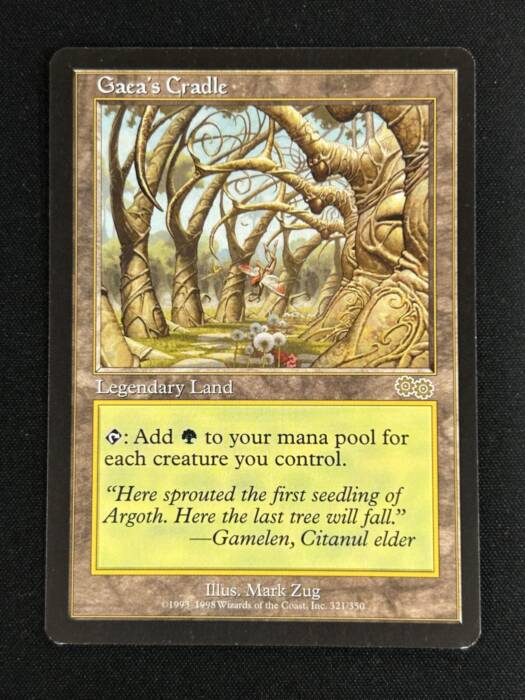 《ガイアの揺籃の地/Gaea's Cradle》 [USG] (25288)