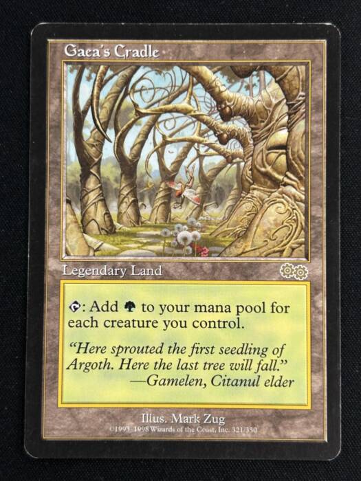 《ガイアの揺籃の地/Gaea's Cradle》 [USG] (30196)