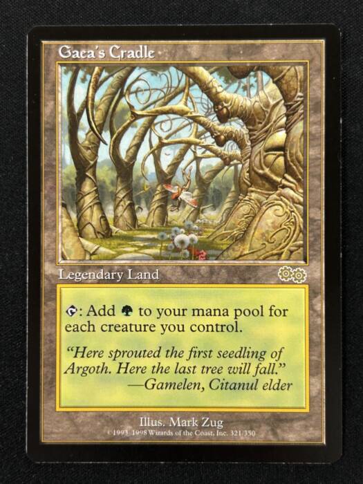 《ガイアの揺籃の地/Gaea's Cradle》 [USG] (31065)