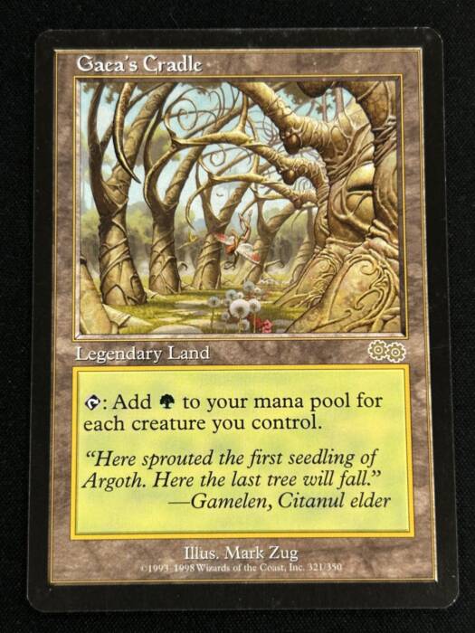 《ガイアの揺籃の地/Gaea's Cradle》 [USG] (32661)