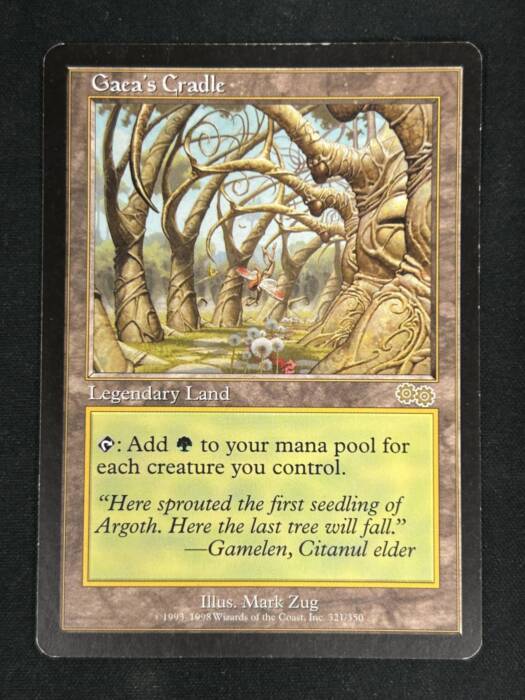 《ガイアの揺籃の地/Gaea's Cradle》 [USG] (41762)