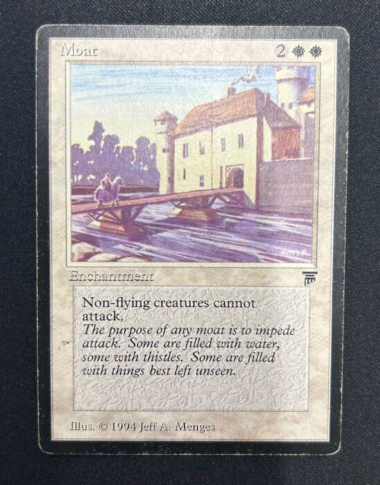 ラスト一枚【美品】Moat　MTG　イタリア語　希少　限定品　EDH ラスト一枚【美品】Moat MTG イタリア語 希少 限定品 EDH 【公式通販】