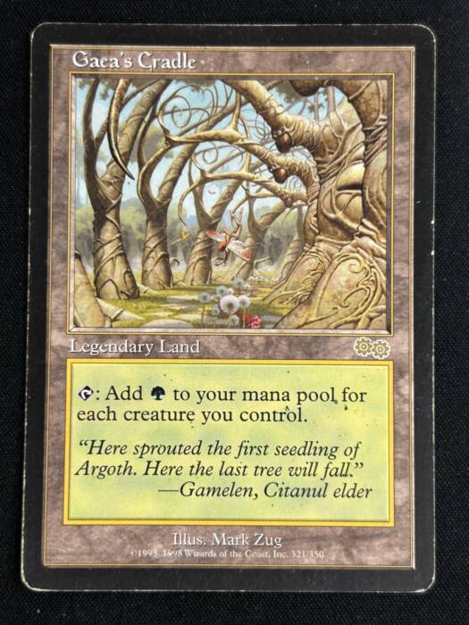 《ガイアの揺籃の地/Gaea's Cradle》 [USG] (50401)