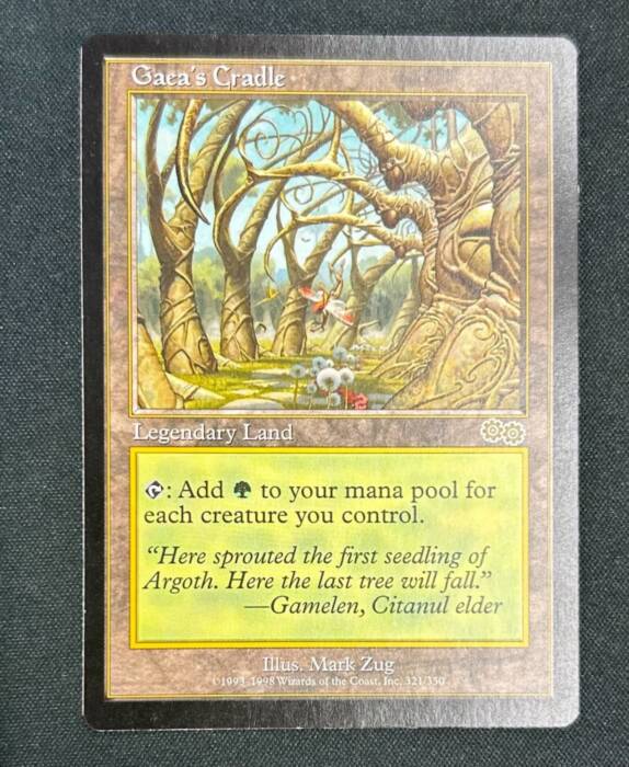 《ガイアの揺籃の地/Gaea's Cradle》 [USG] (55127)