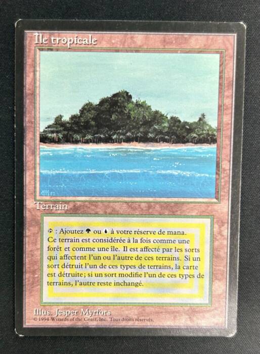 tropical  フランス語　黒枠　インクド① MTG専門店|東京MTG】MTGカード・アート通販サイト