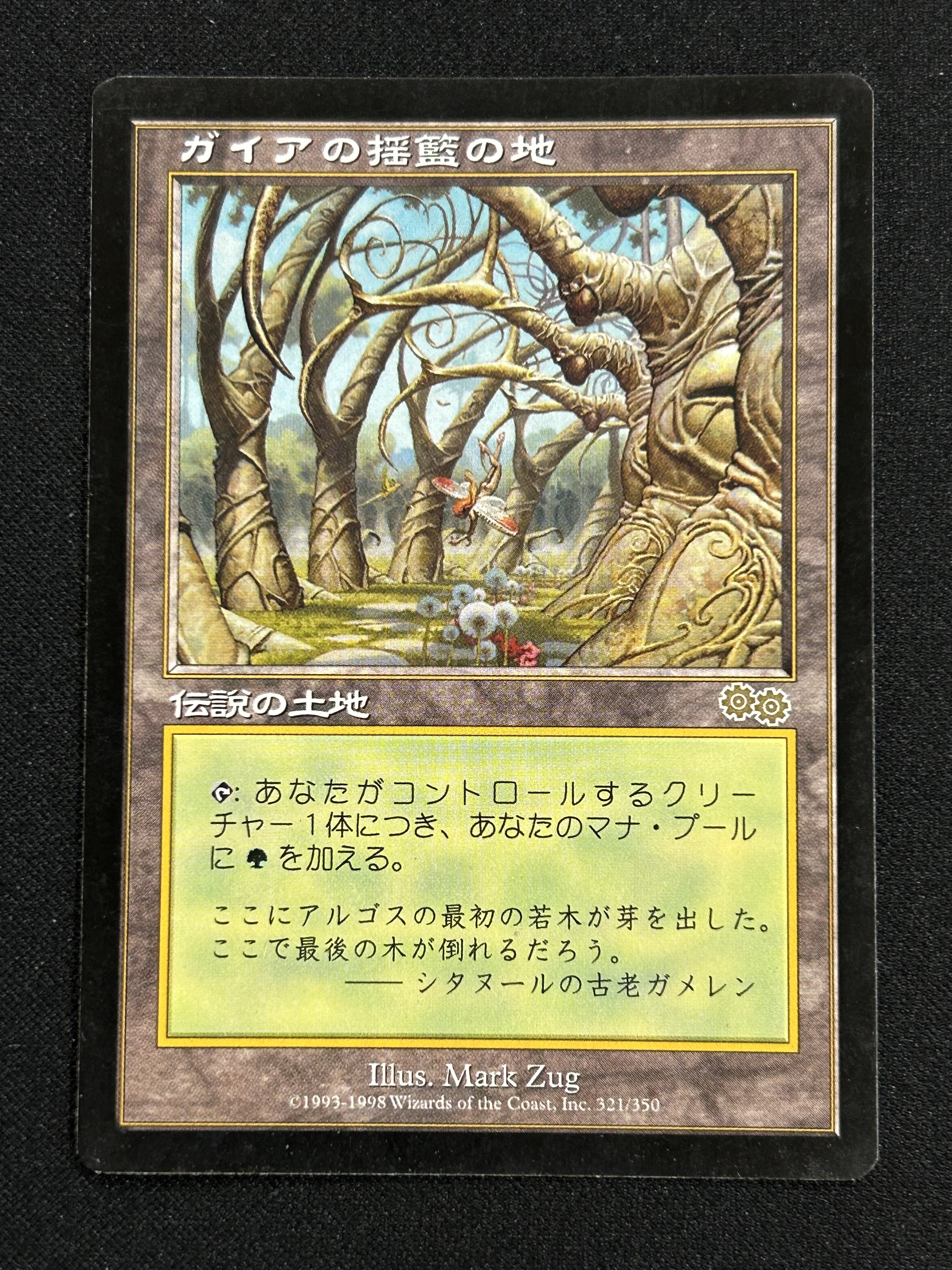ガイアの揺籃の地　(金枠) マジックザギャザリング MTG専門店|東京MTG】MTGカード・アート通販サイト