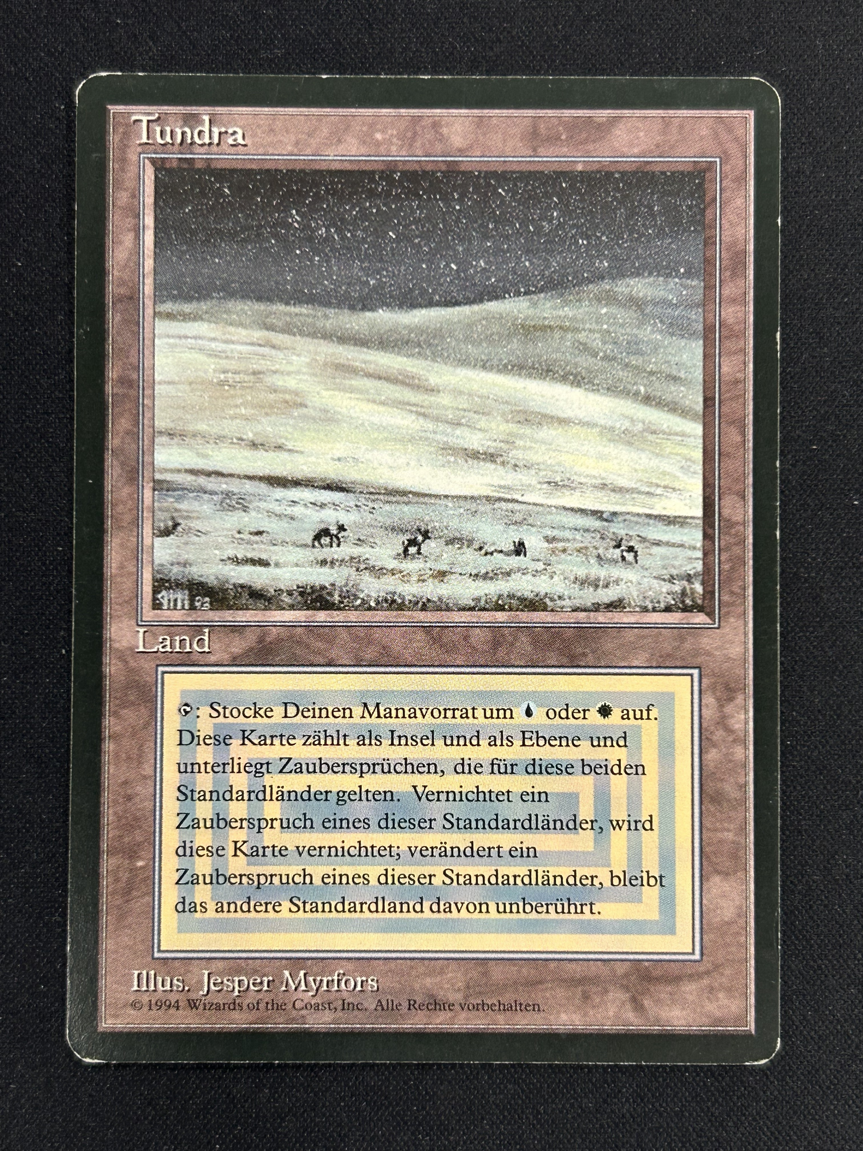 mtg Tundra イタリア語　FBB 黒枠 Tundra Italian FBB | FBB Vintage Magic Card | MoxBeta.com