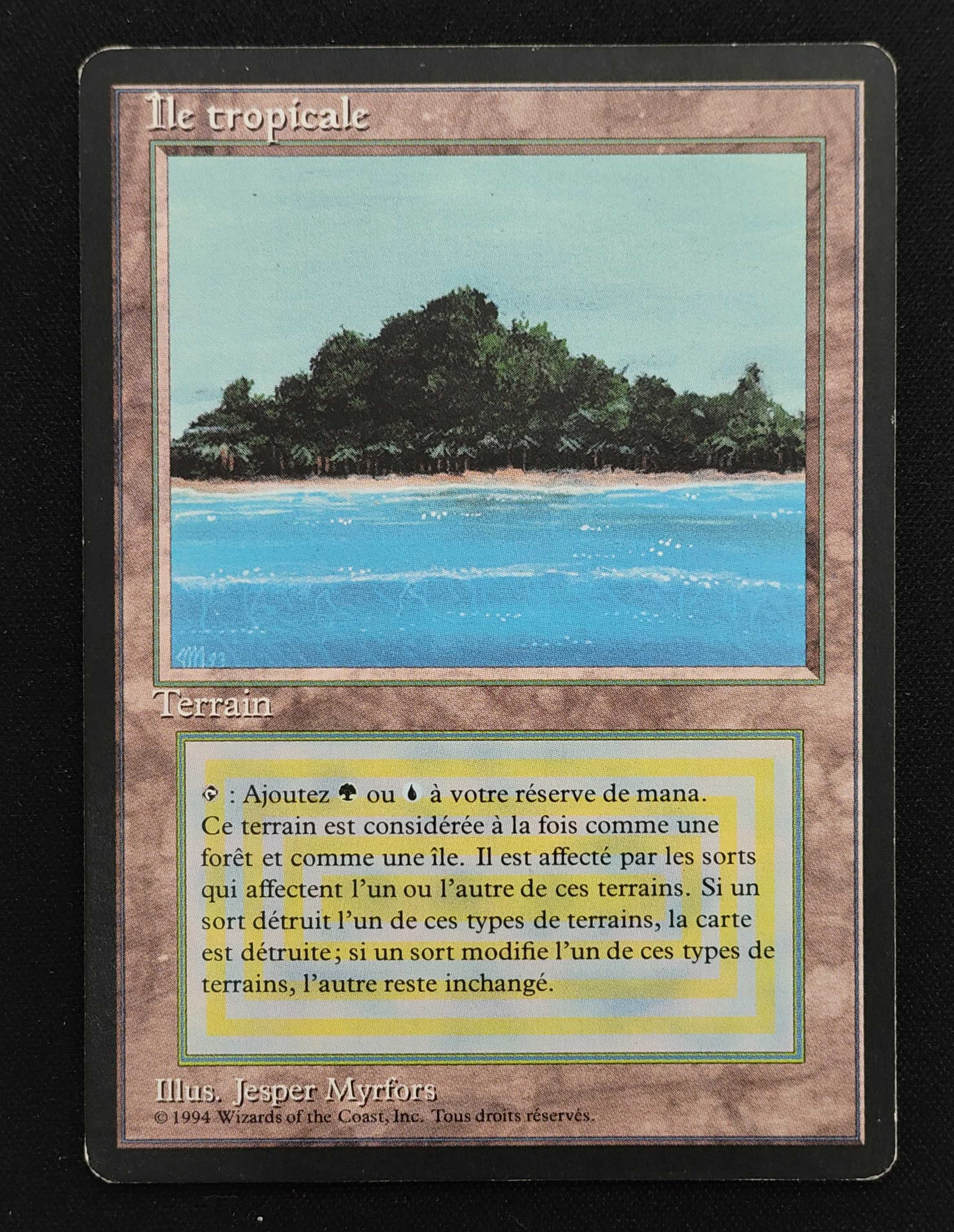 Tropical  FBB イタリア語 黒枠 MTG専門店|東京MTG】MTGカード・アート通販サイト
