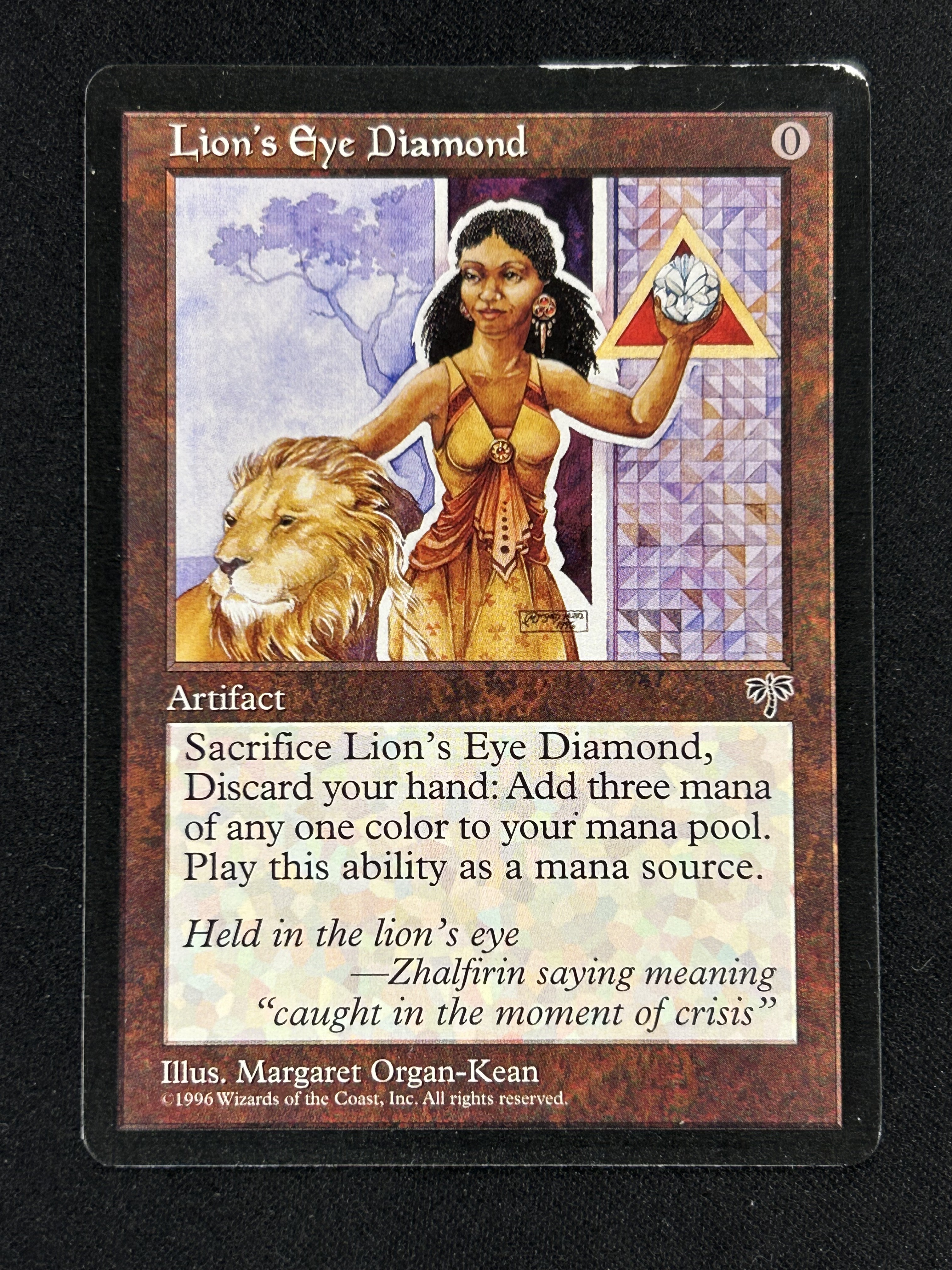 ライオンの瞳のダイヤモンド　アーティストサインド MTG専門店|東京MTG】MTGカード・アート通販サイト