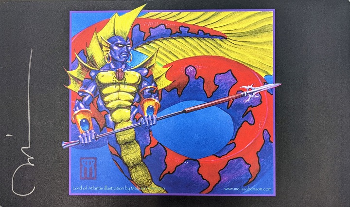 Lord of Atlantis Playmat (Signed)