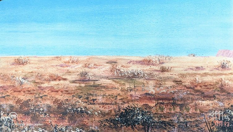 Scrubland Playmat (Signed)
