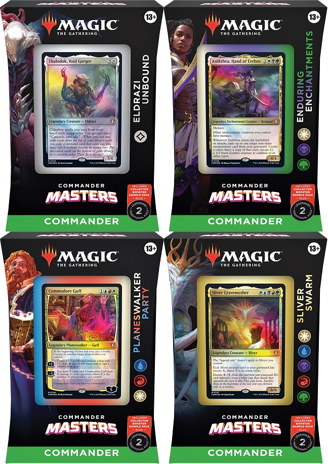 Commander Decks: Commander Masters (Set of 4)