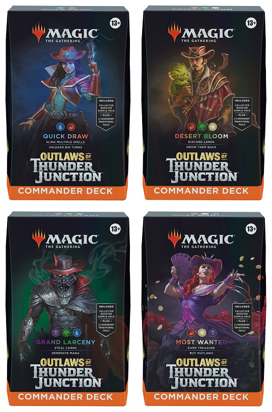 Commander Decks: Outlaws of Thunder Junction (Set of 4)