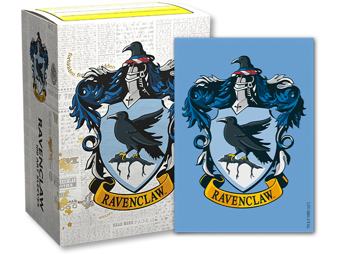 Dragon Shield: Harry Potter House Brushed Art Sleeves: Ravenclaw (100 ct.)