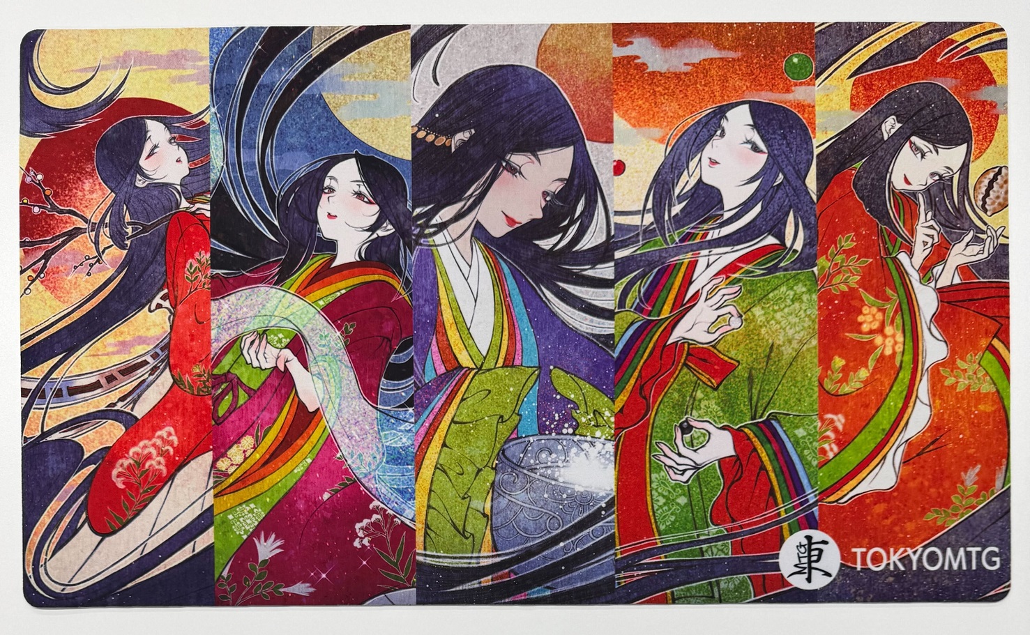 TokyoMTG×夢子 プレイマット_集合