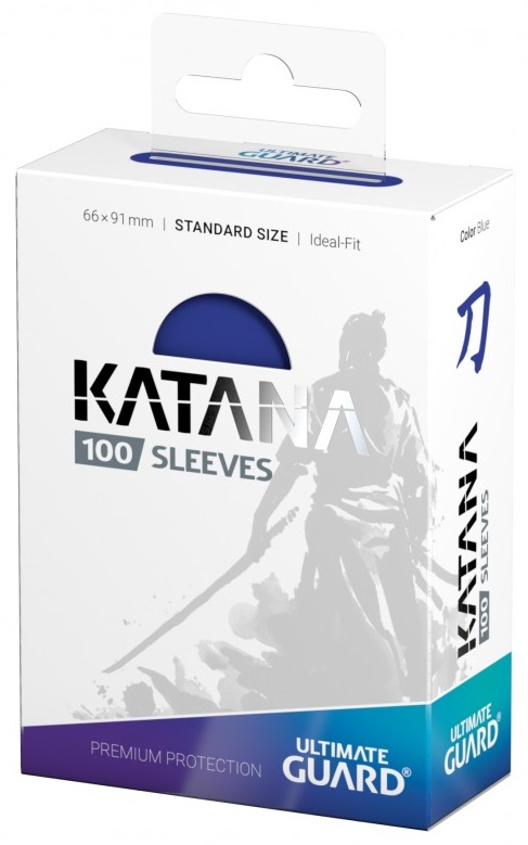 Ultimate Guard Katana card sleeves Blue 100