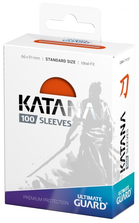Ultimate Guard Katana card sleeves Orange 100