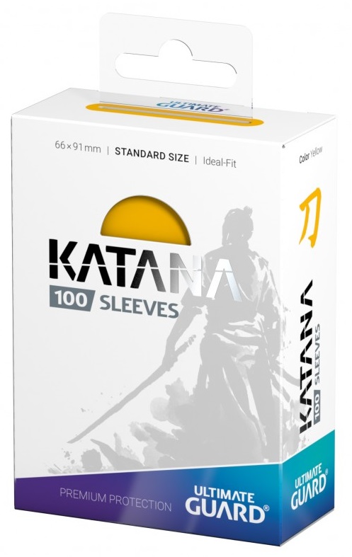 Ultimate Guard Katana card sleeves Yellow 100